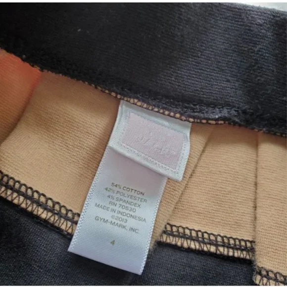 Janie and Jack girls skirt Size 4 black and tan pleated Hello Houndstooth - Picture 3 of 4